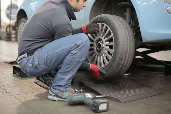 Regularly rotating your tyres